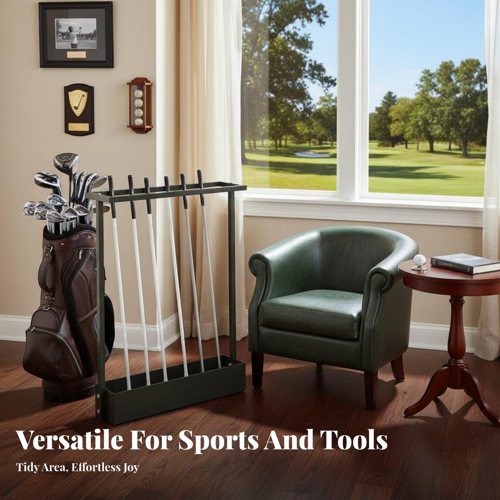 Golf Equipment Weight - حامل مضارب الجولف بقاعدة ثقيلة ومستقرة