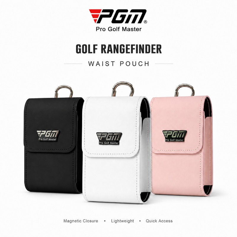 Golf Rangefinder - حقيبة خصر مغناطيسية للجولف من PGM،