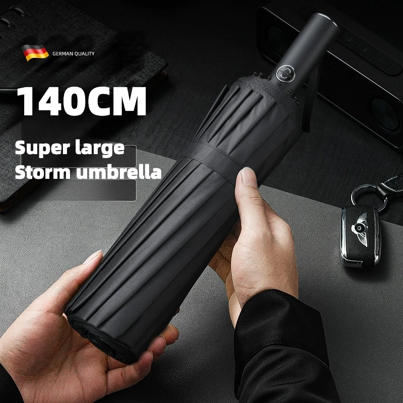 Super Large 140CM Automatic Fo - مراجعة Golf Umbrella Large وسعره