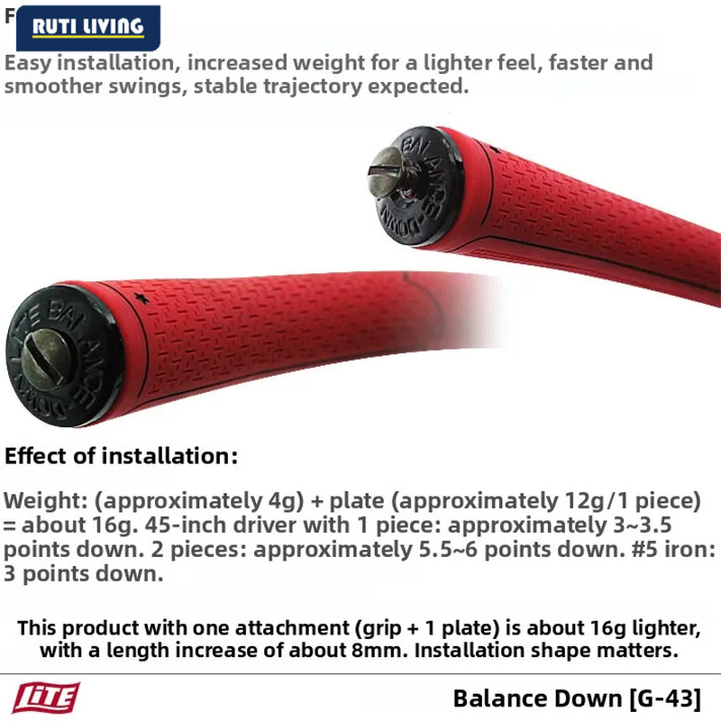 أوزان الرصاص الأصلية لمقابض مض - مراجعة Golf Equipment Weight وسعره